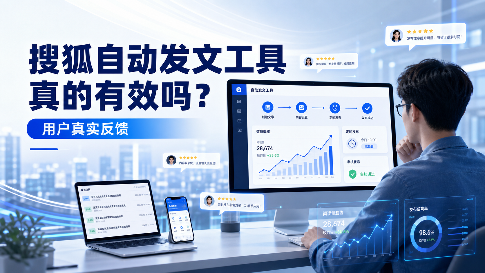 搜狐自动发文工具真的有效吗？娄底用户的真实反馈